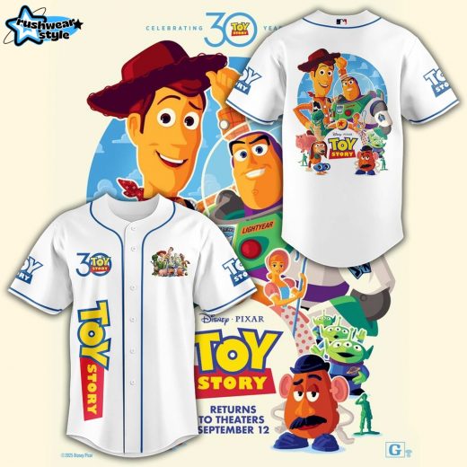 Toy Story White Limited Edition Baseball Jersey