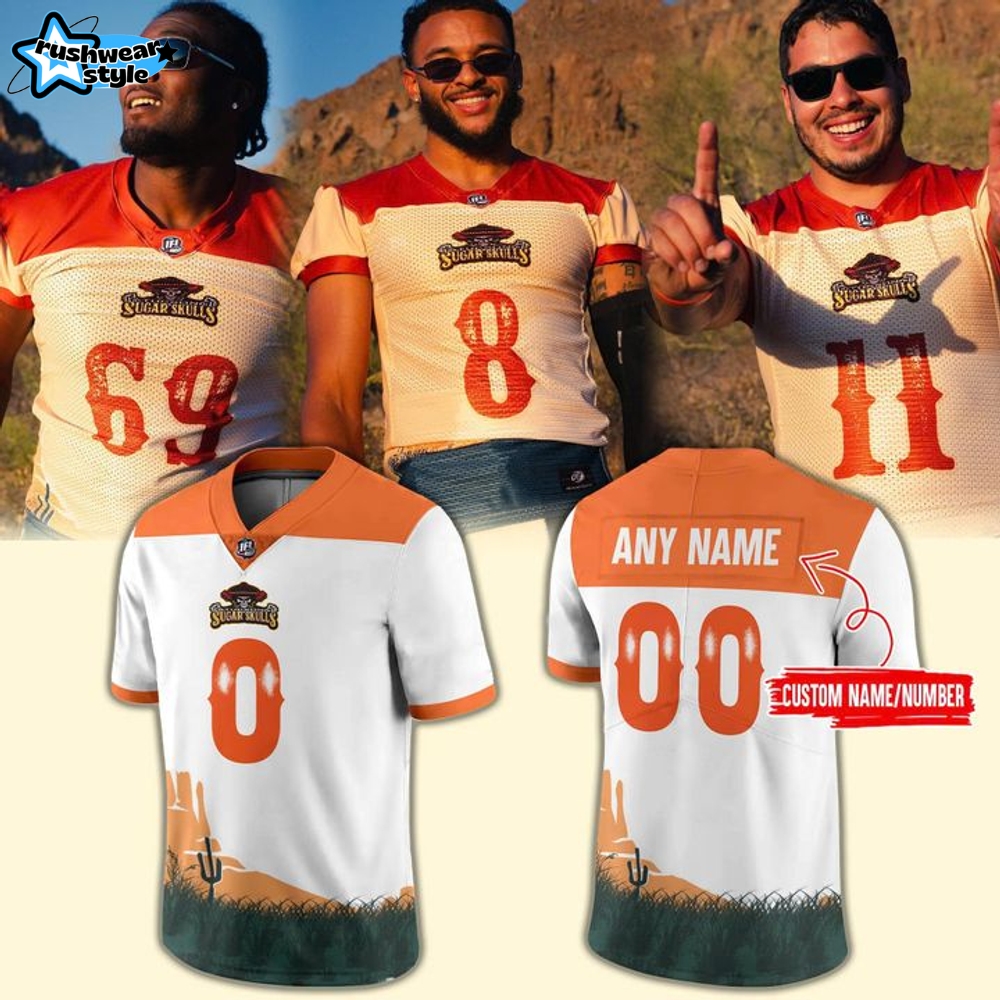 Tucson Sugar Skulls x 2025 Western Night Special Football Jersey Tucson Sugar Skulls x 2025 Western Night Special Football Jersey