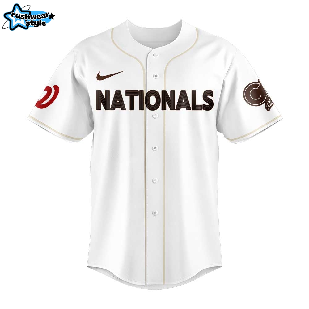 Washington Nationals MLB x Chris Brown: Breezy Bowl XX Baseball Jersey Washington Nationals MLB x Chris Brown: Breezy Bowl XX Baseball Jersey