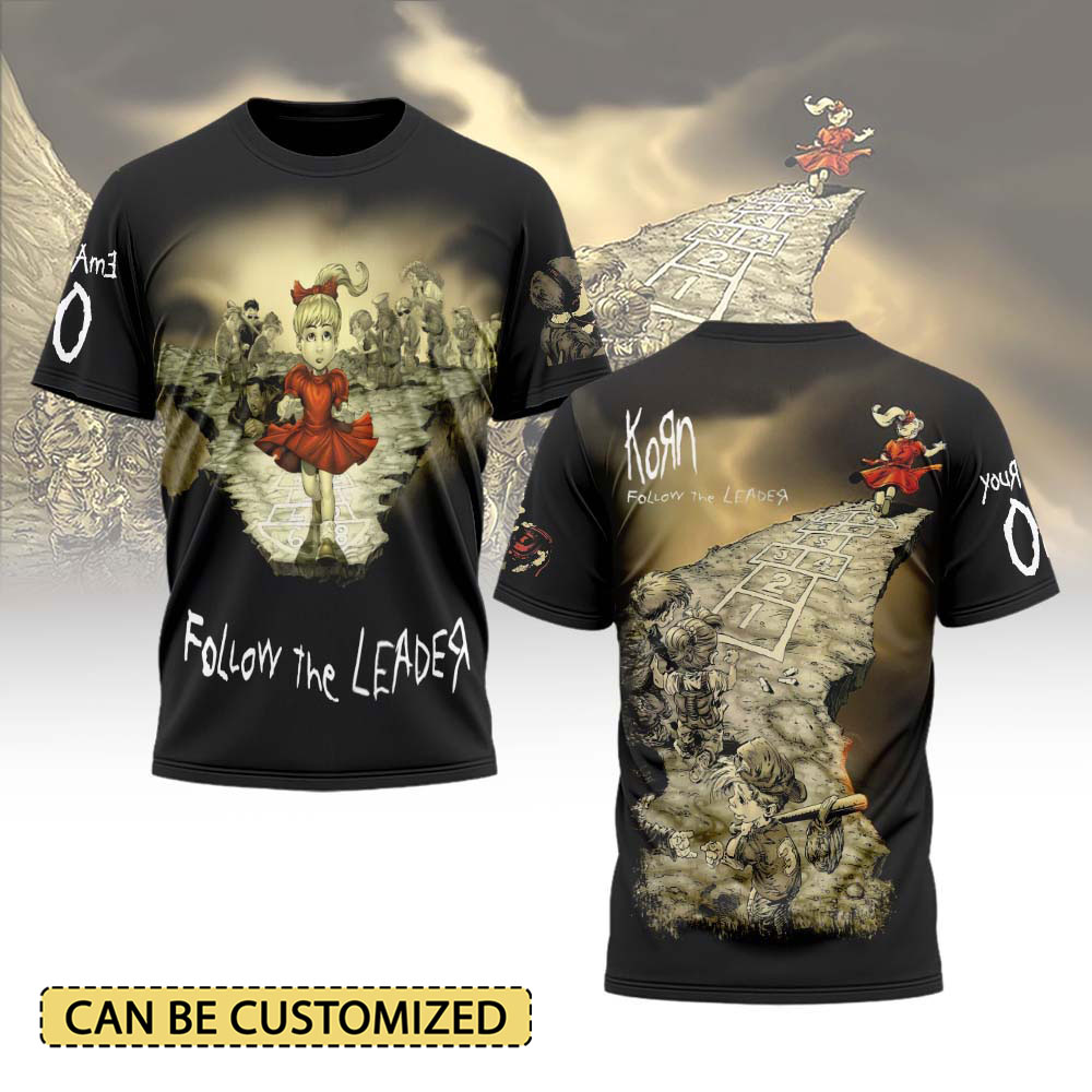 "Follow the Leader" Korn Band Special T-Shirt "Follow the Leader" Korn Band Special T-Shirt