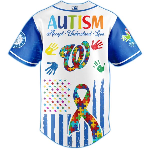 Washington Nationals × Special Autism Awareness Month Limited Edition Jersey Washington Nationals × Special Autism Awareness Month Limited Edition Jersey