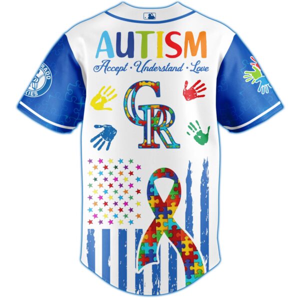 Colorado Rockies × Special Autism Awareness Month Limited Edition Jersey Colorado Rockies × Special Autism Awareness Month Limited Edition Jersey