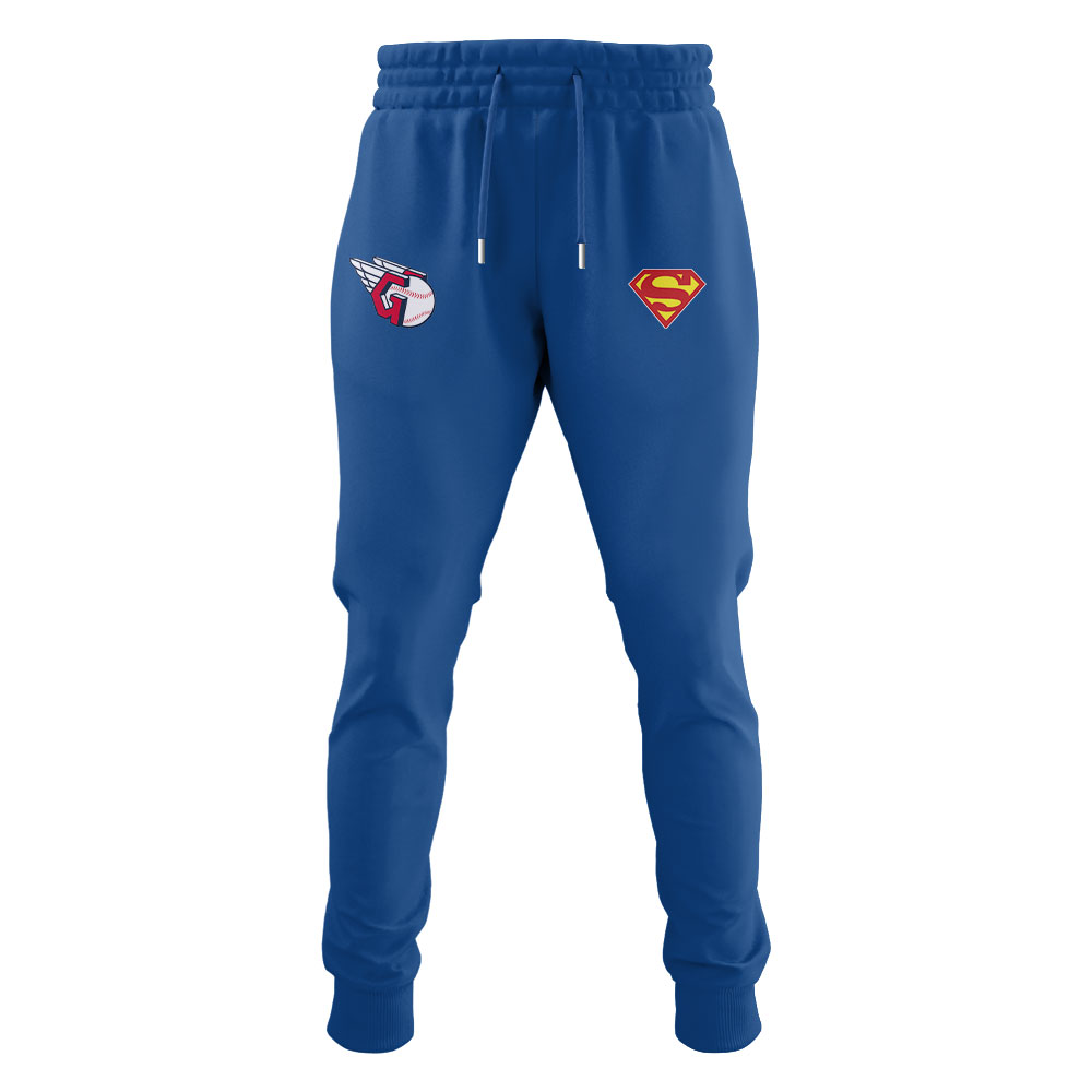 Cleveland Guardians x Superman Look Up Limited Edition Hoodie Set Cleveland Guardians x Superman Look Up Limited Edition Hoodie Set