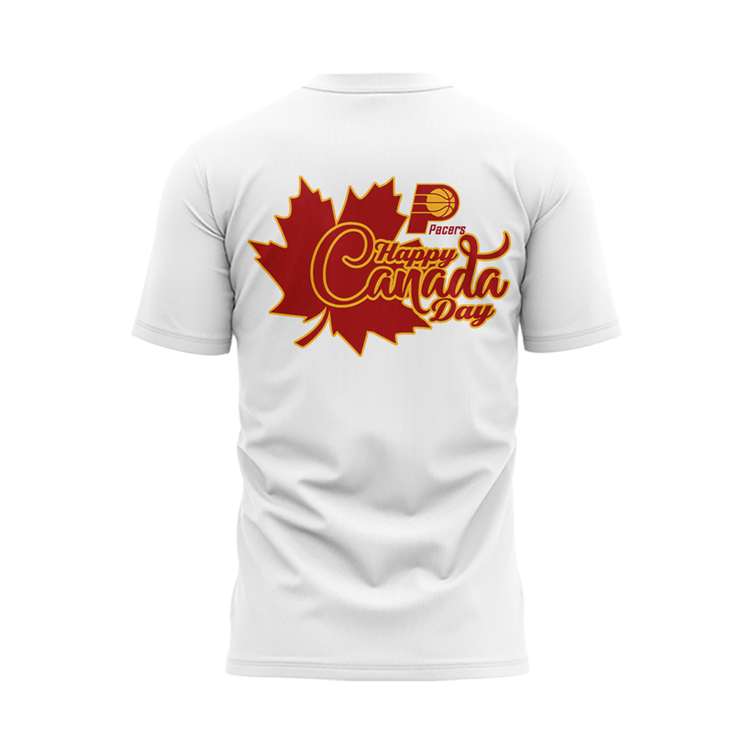 Indiana Pacers Happy Canada Day 2025 Limited Edition White Shirt Indiana Pacers Happy Canada Day 2025 Limited Edition White Shirt