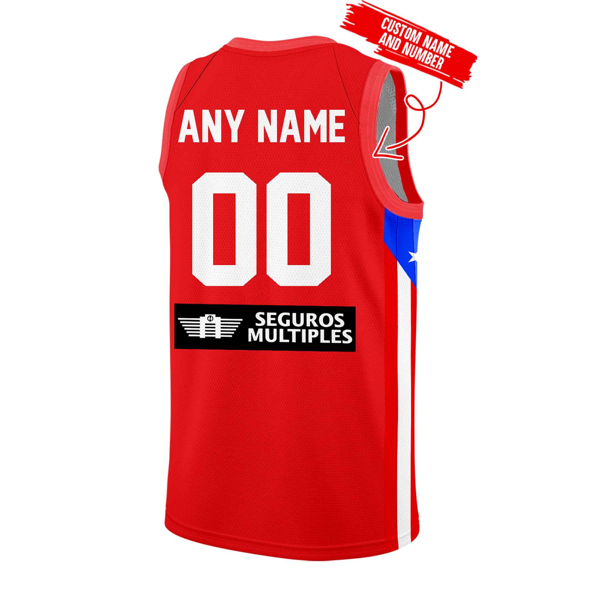 Puerto Rico Basketball Team Special New 2025 Custom Jersey Shorts - Red Puerto Rico Basketball Team Special New 2025 Custom Jersey Shorts - Red