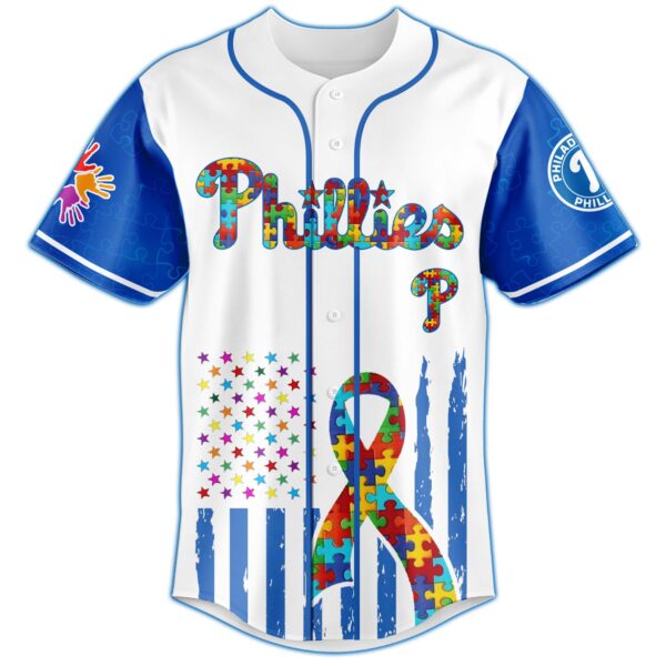 Philadelphia Phillies × Special Autism Awareness Month Limited Edition Jersey Philadelphia Phillies × Special Autism Awareness Month Limited Edition Jersey