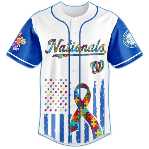Washington Nationals × Special Autism Awareness Month Limited Edition Jersey Washington Nationals × Special Autism Awareness Month Limited Edition Jersey