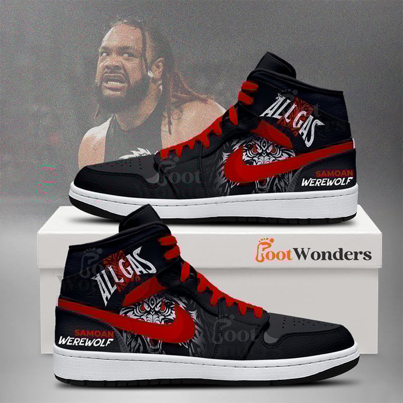 Jacob Fatu WrestleMania 41 Special Air Jordan 1 Sneakers Jacob Fatu WrestleMania 41 Special Air Jordan 1 Sneakers