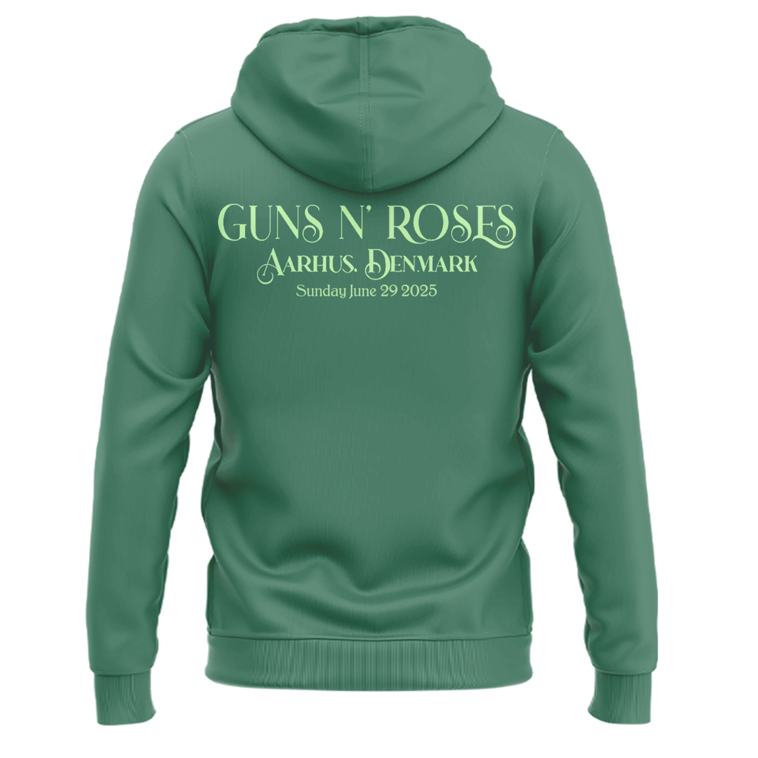 Guns N' Roses World Tour to Aarhus 2025 Limited Edition Hoodie Set Guns N' Roses World Tour to Aarhus 2025 Limited Edition Hoodie Set