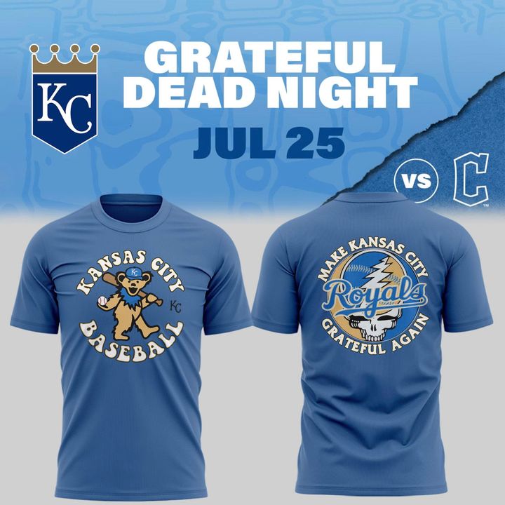 Kansas City Royals Grateful Dead Night 2025 Shirt Kansas City Royals Grateful Dead Night 2025 Shirt