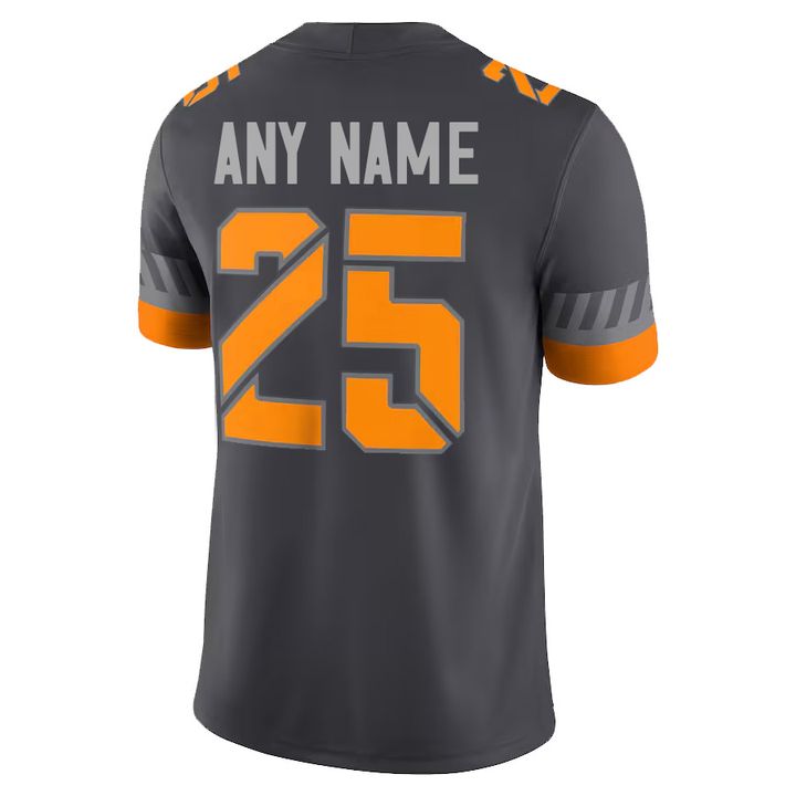 Tennessee Volunteers A Smokey Grey Customized Football Jersey 2025 Tennessee Volunteers A Smokey Grey Customized Football Jersey 2025