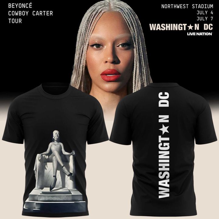 Beyoncé Cowboy Carter Tour 2025 Washington DC Special Shirt Beyoncé Cowboy Carter Tour 2025 Washington DC Special Shirt