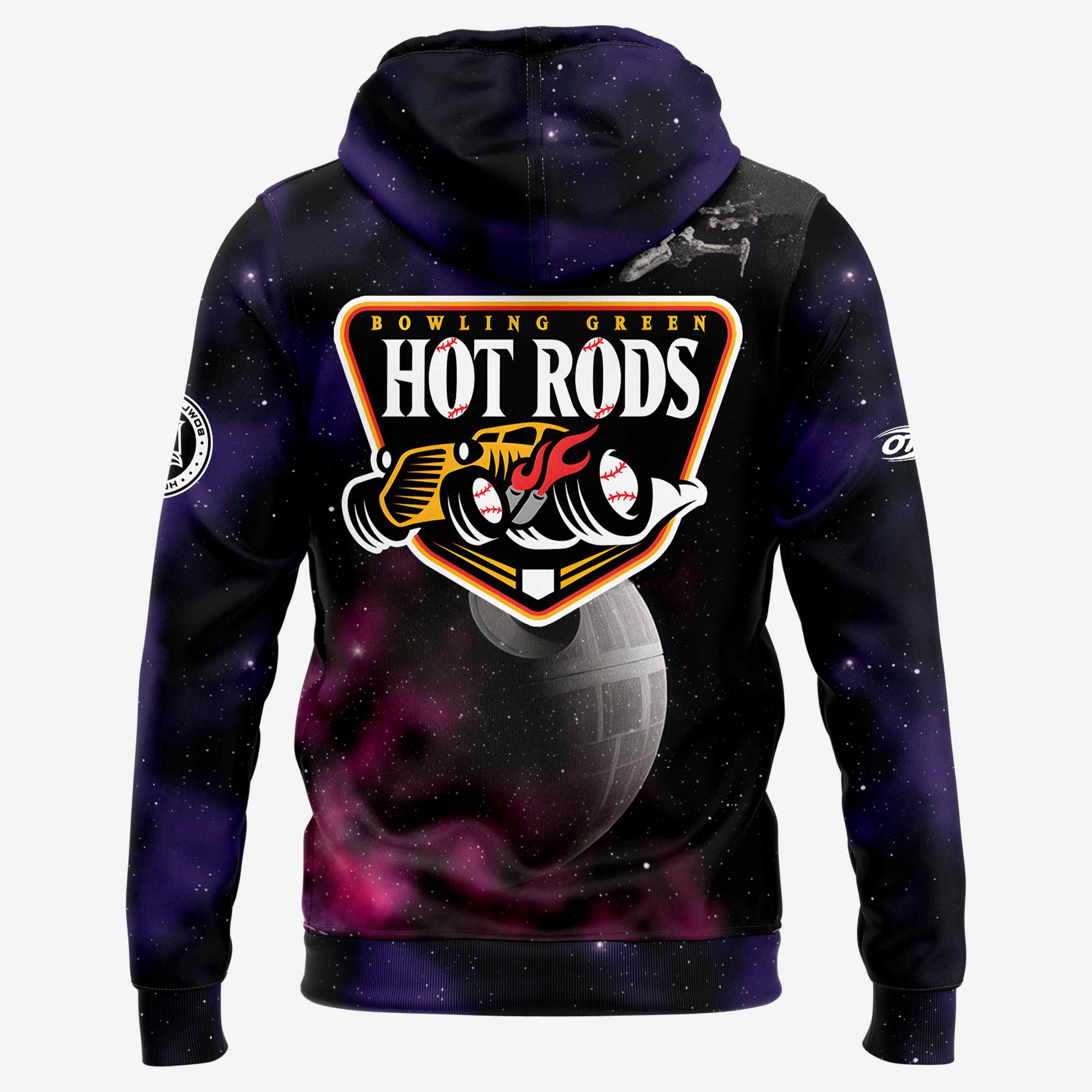 Bowling Green Hot Rods x Star Wars Night 2025 Hoodie Set Bowling Green Hot Rods x Star Wars Night 2025 Hoodie Set