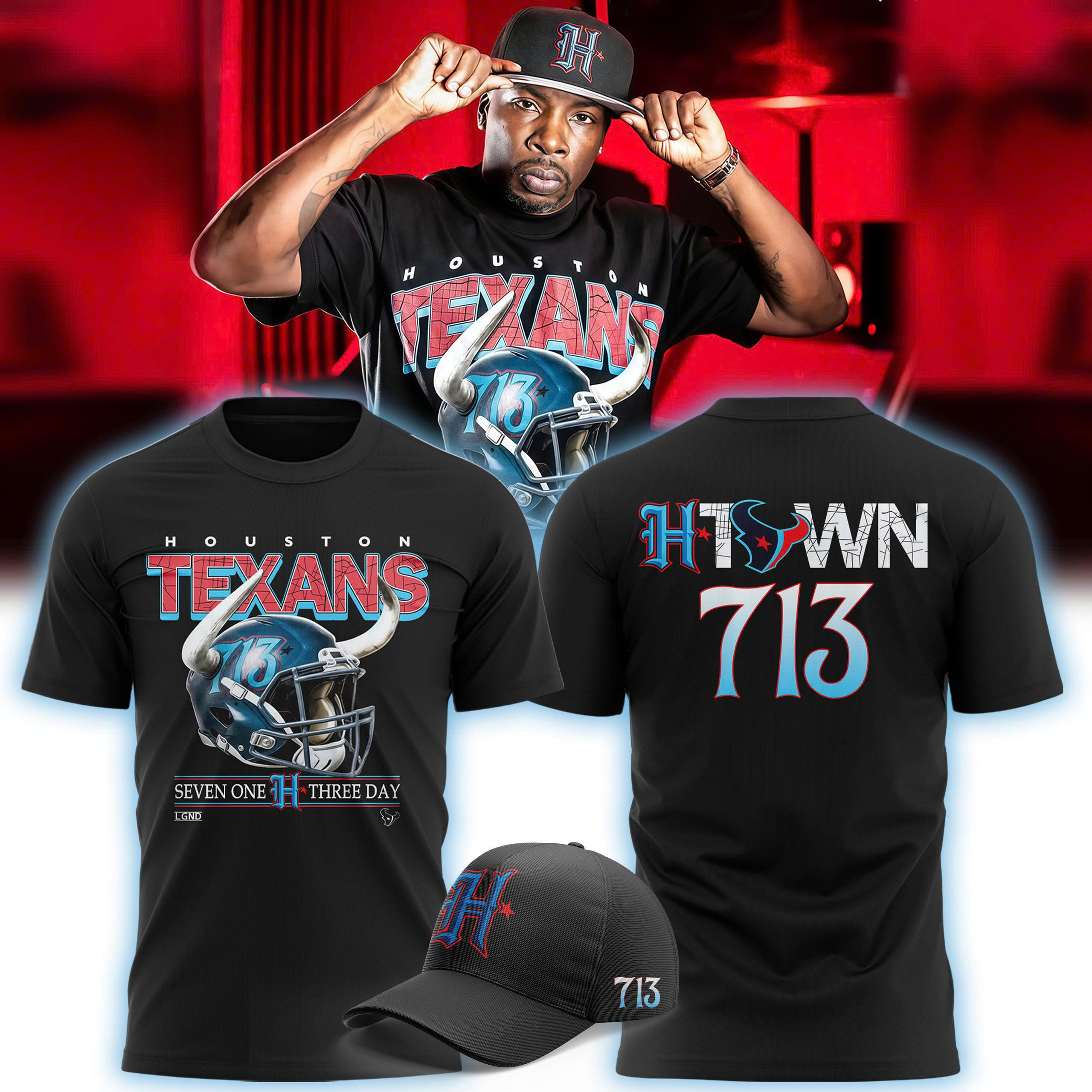 Houston Texans 713 H-Town New 2025 Special Tee Houston Texans 713 H-Town New 2025 Special Tee