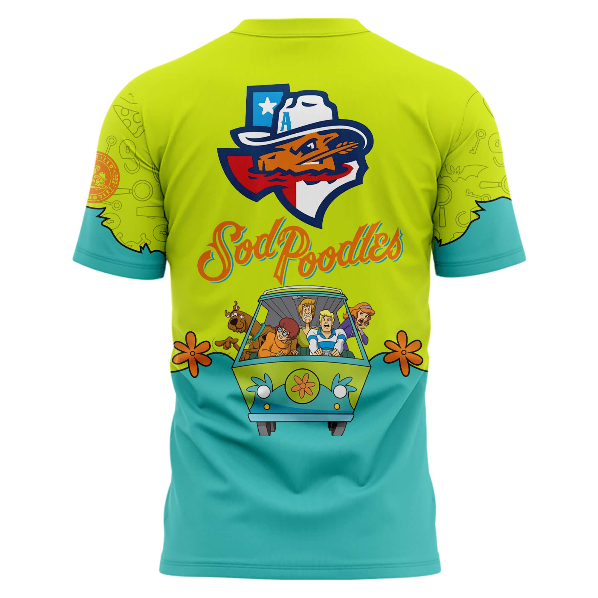 Amarillo Sod Poodles x Scooby-Doo New 2025 Limited Shirt Amarillo Sod Poodles x Scooby-Doo New 2025 Limited Shirt