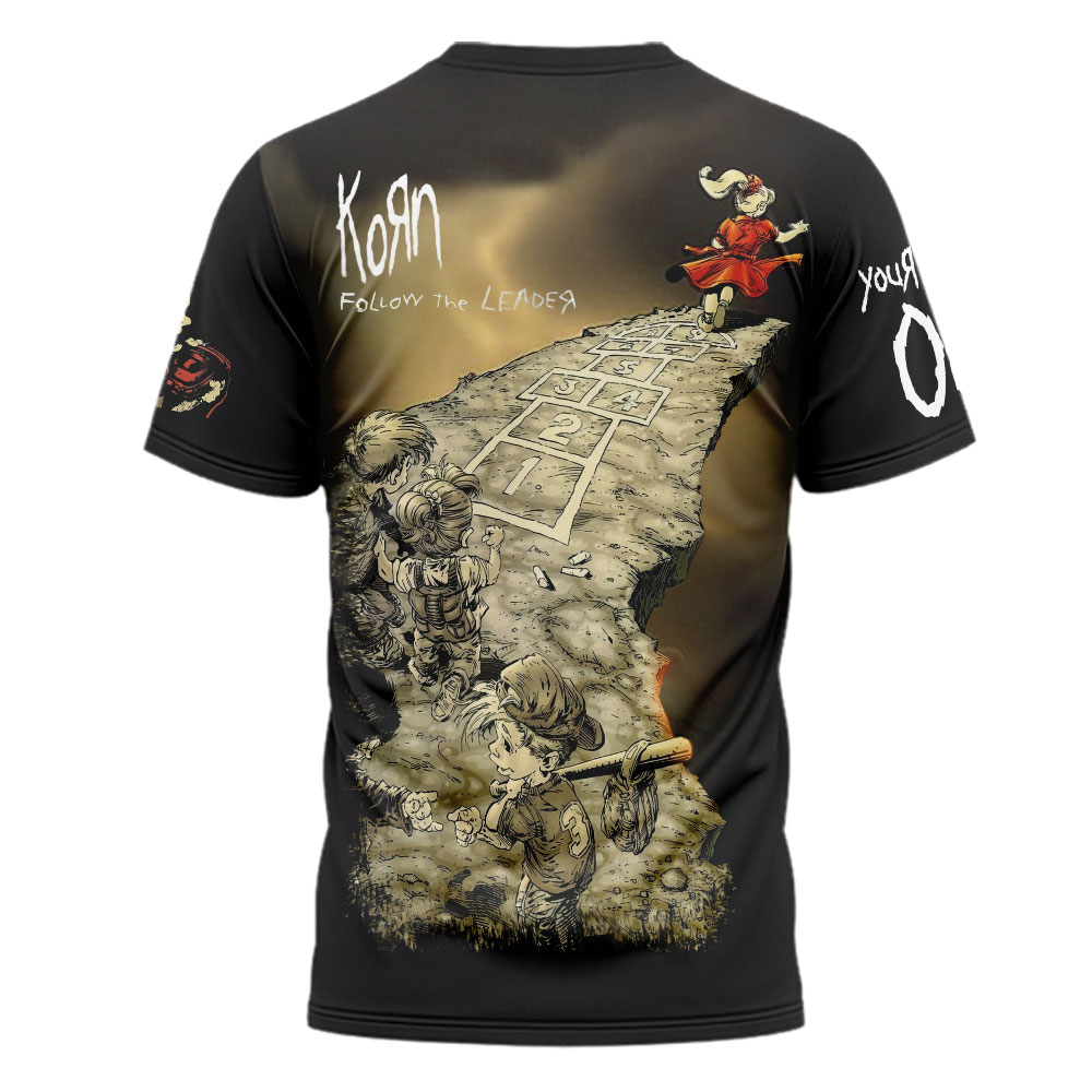 "Follow the Leader" Korn Band Special T-Shirt "Follow the Leader" Korn Band Special T-Shirt