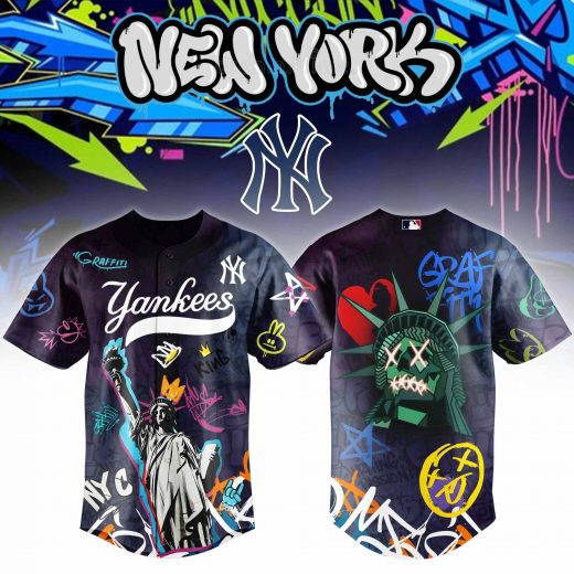 New York Yankees x Graffiti New York City Street Style Jersey 2025
