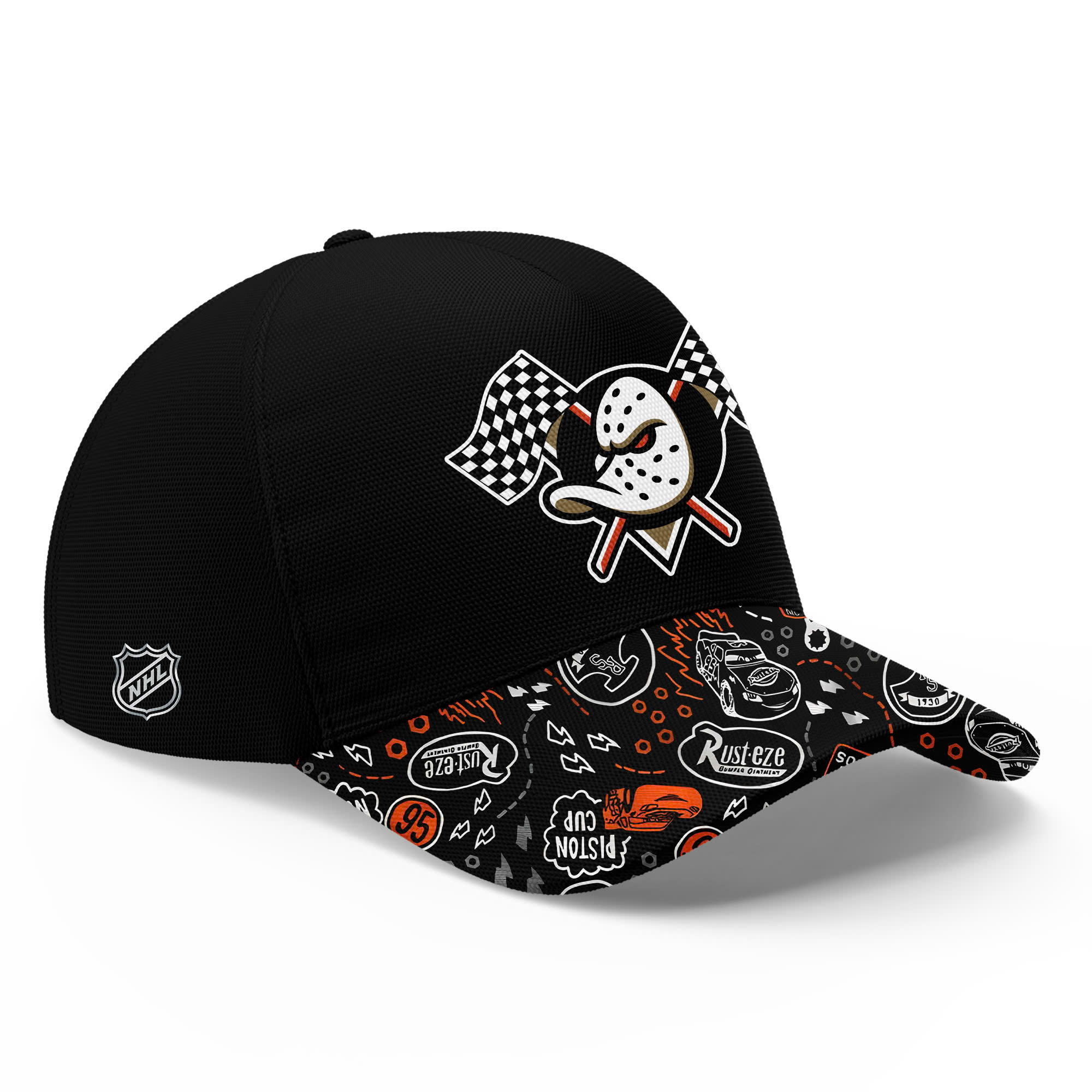 Anaheim Ducks x Lightning McQueen Special New Hoodie Set Anaheim Ducks x Lightning McQueen Special New Hoodie Set