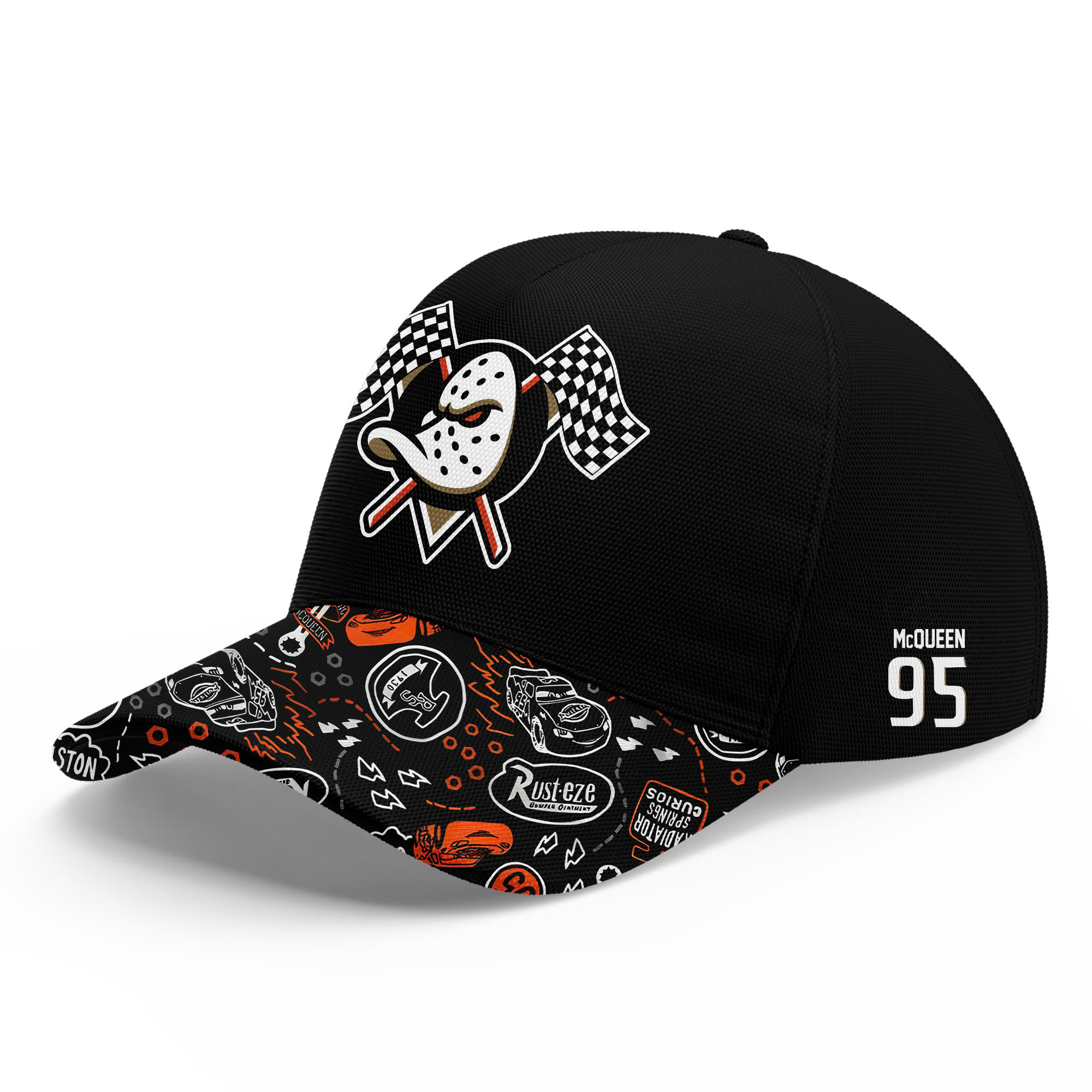 Anaheim Ducks x Lightning McQueen Special New Hoodie Set Anaheim Ducks x Lightning McQueen Special New Hoodie Set
