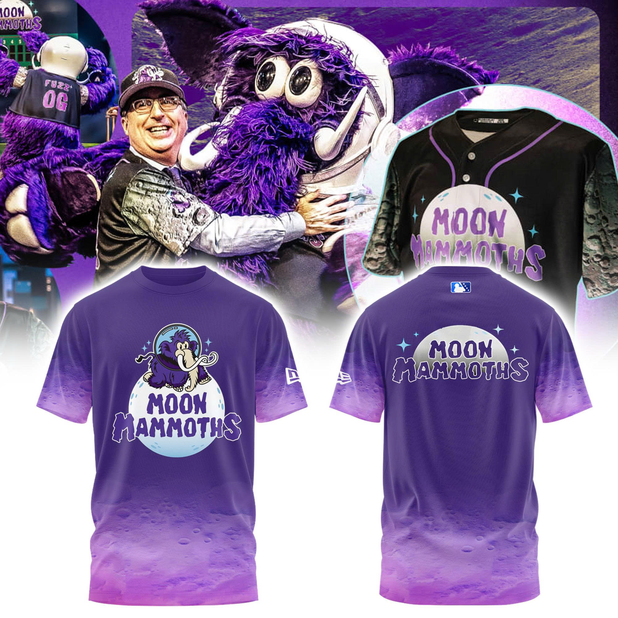 Erie SeaWolves The Erie Moon Mammoths Special Shirt Erie SeaWolves The Erie Moon Mammoths Special Shirt