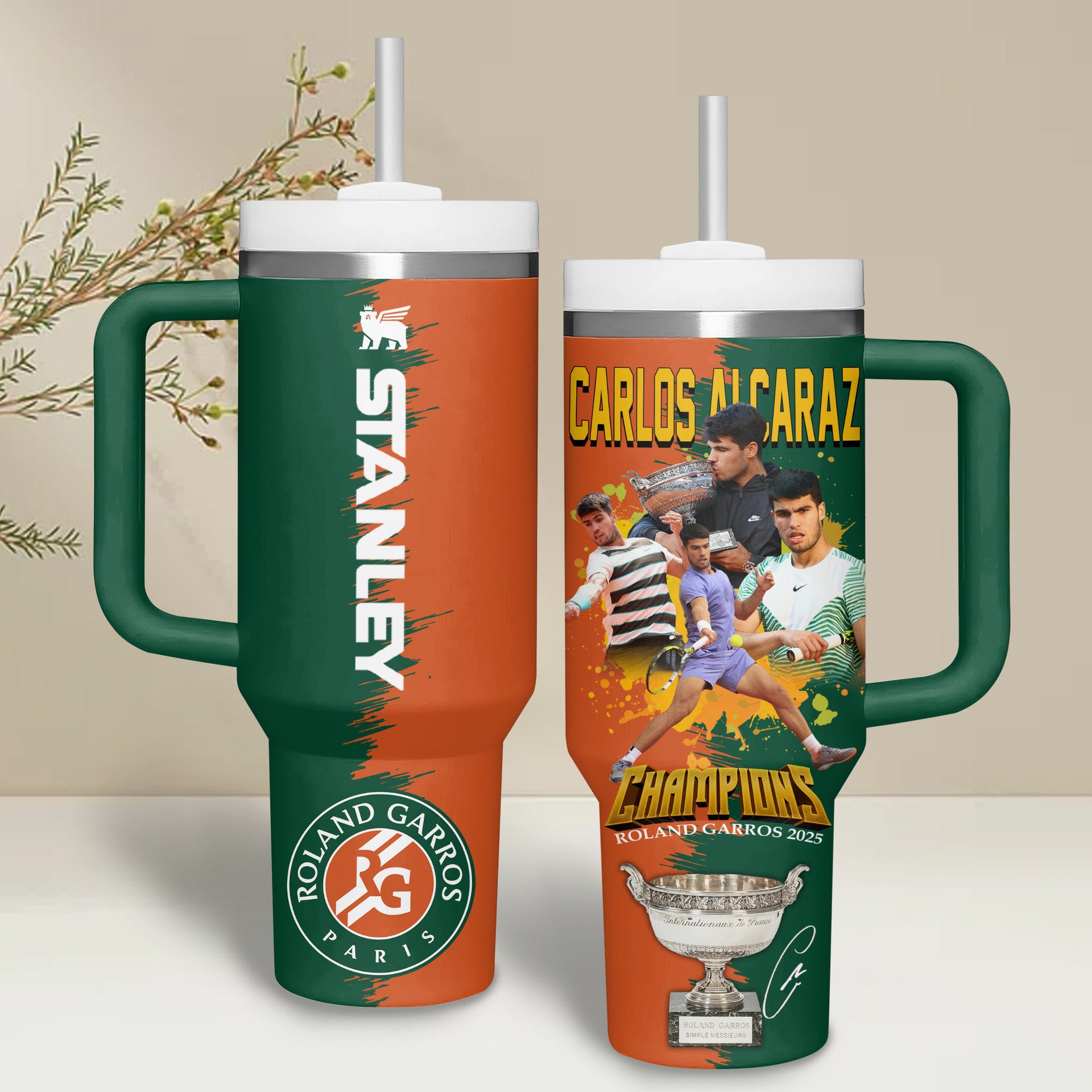 Carlos Alcaraz Stanley Tumbler Cup Carlos Alcaraz Stanley Tumbler Cup