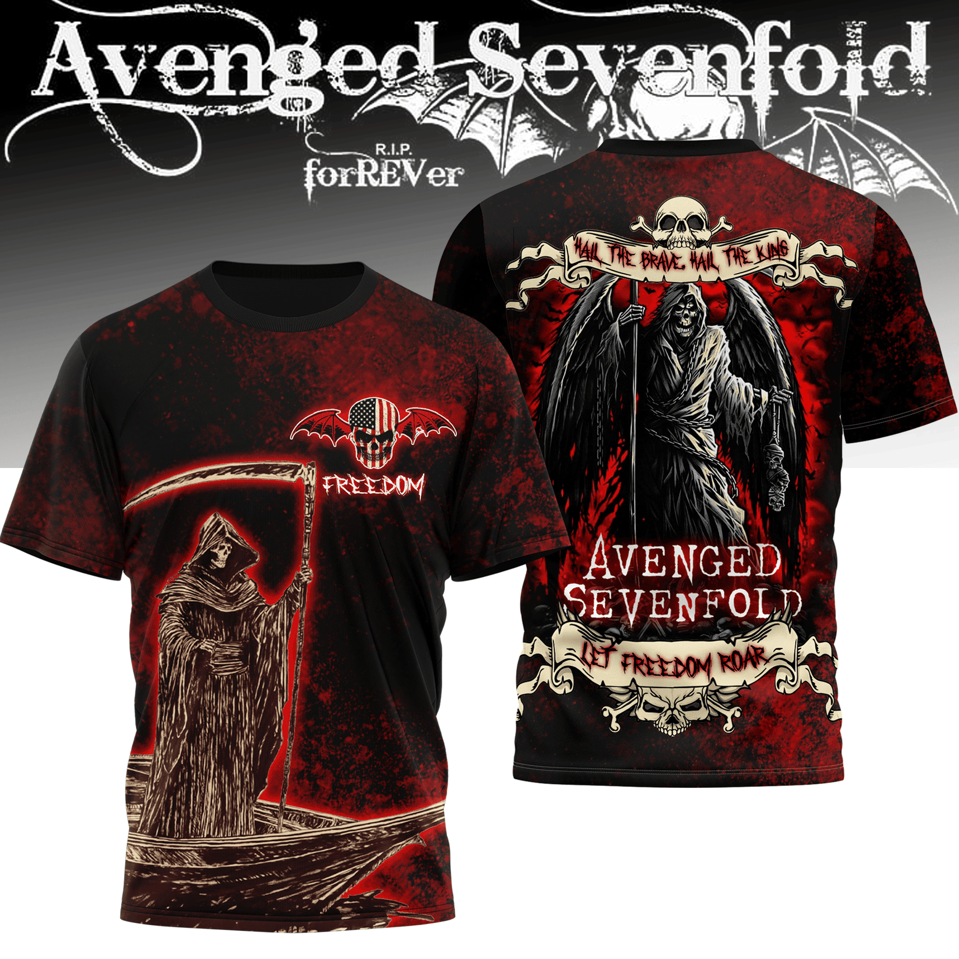 Avenged Sevenfold Band T-shirt Avenged Sevenfold Band T-shirt