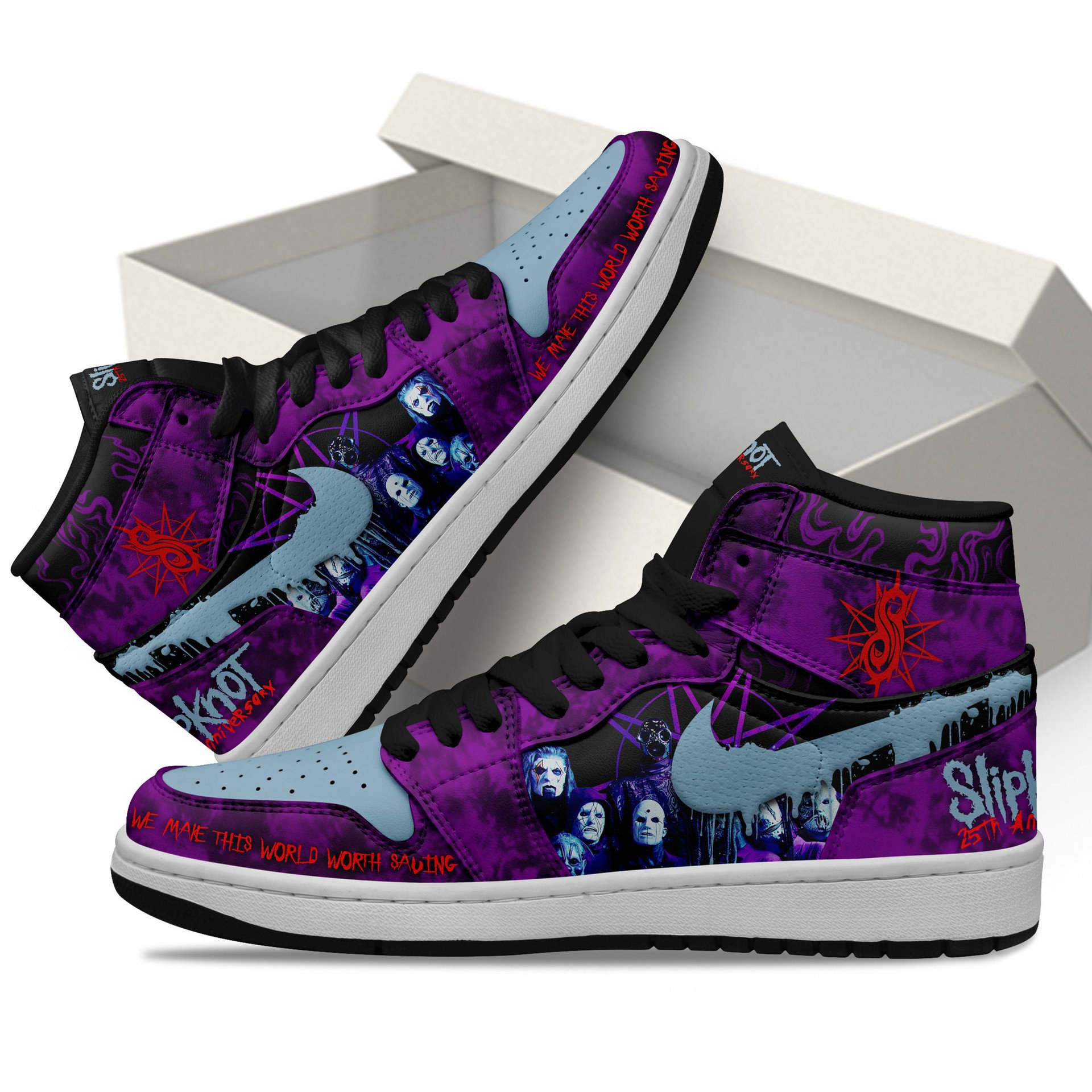 Slipknot Air Jordan 1 Sneaker Slipknot Air Jordan 1 Sneaker