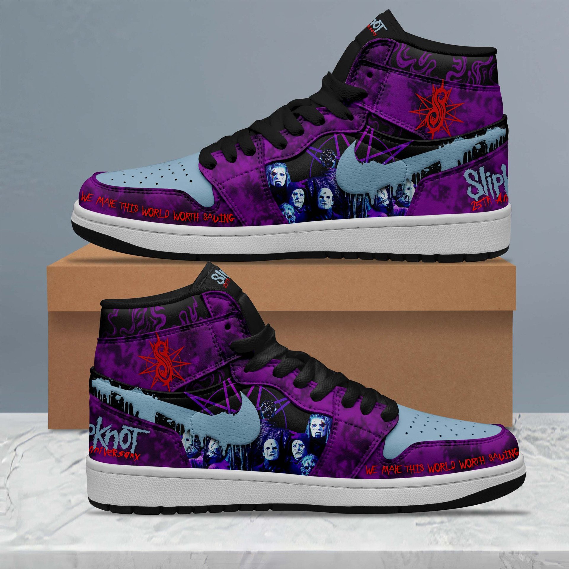 Slipknot Air Jordan 1 Sneaker Slipknot Air Jordan 1 Sneaker