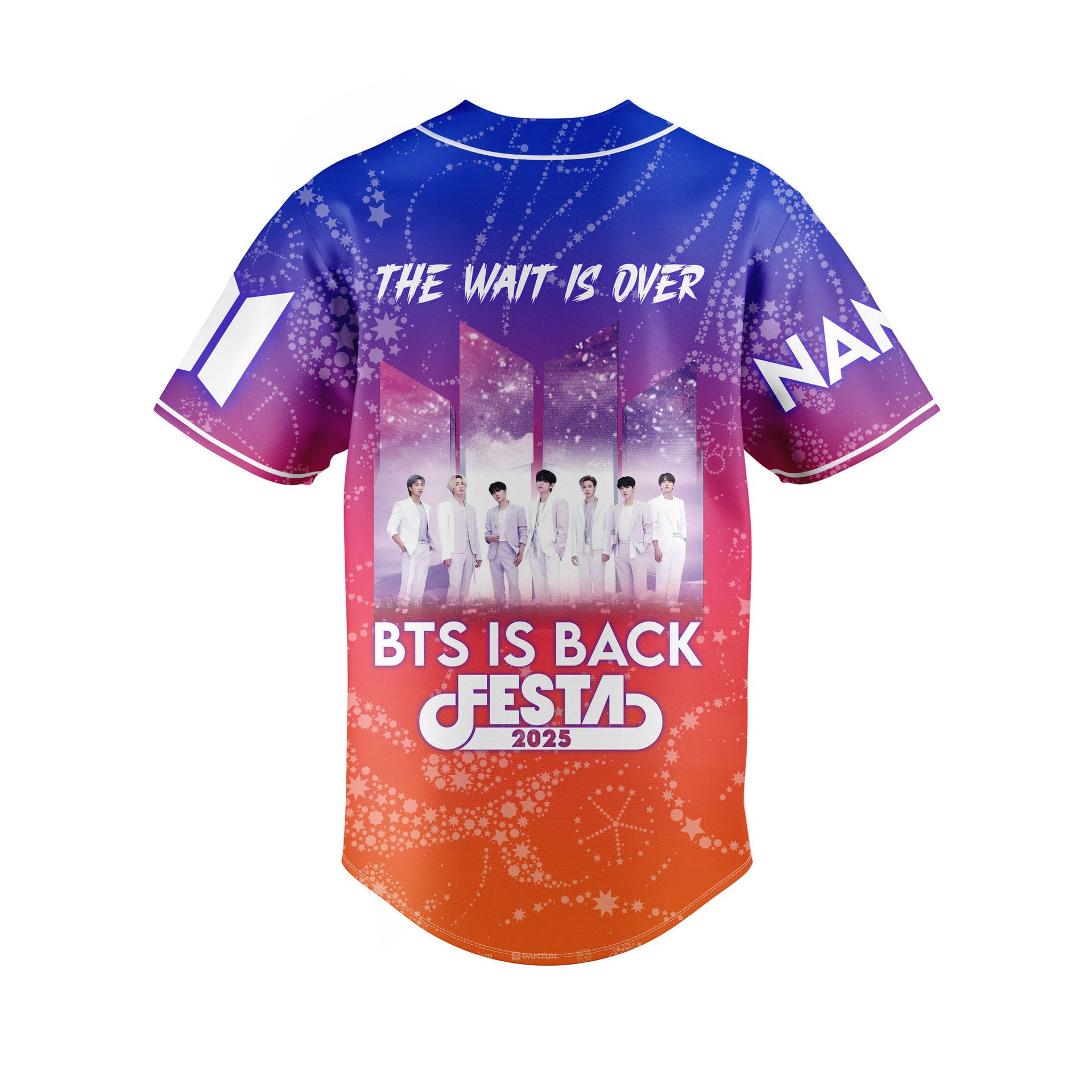 BTS Festa 2025 Baseball Jersey BTS Festa 2025 Baseball Jersey