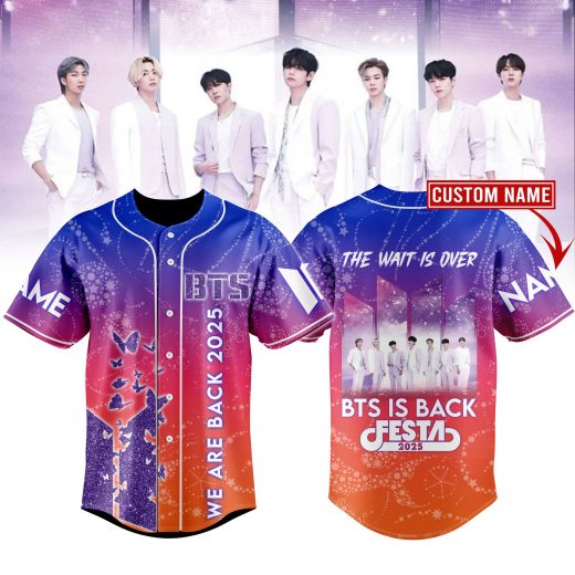 BTS Festa 2025 Baseball Jersey