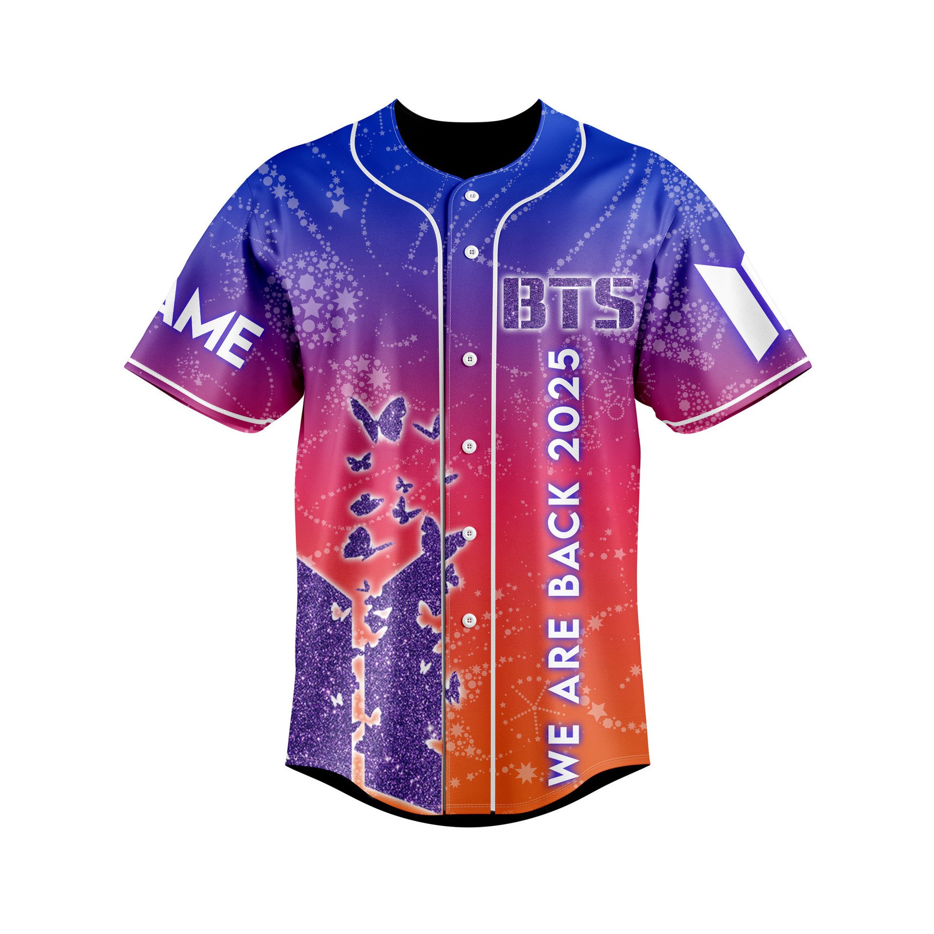BTS Festa 2025 Baseball Jersey BTS Festa 2025 Baseball Jersey