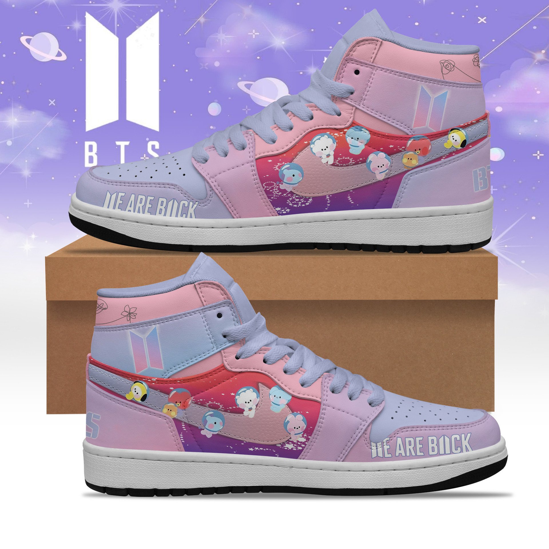 BTS Air Jordan 1 Sneaker BTS Air Jordan 1 Sneaker