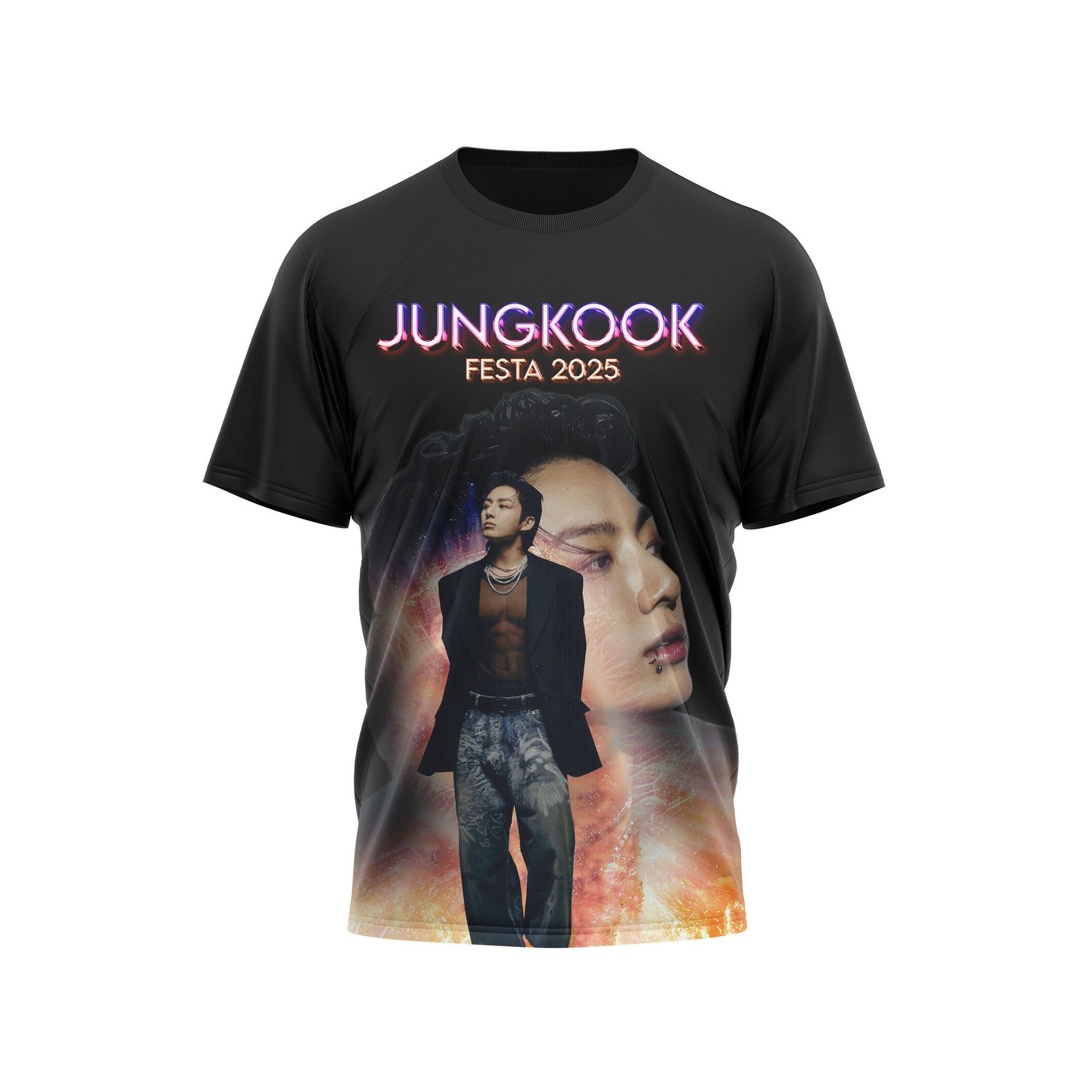 Jungkook BTS festa 2025 T-shirt Jungkook BTS festa 2025 T-shirt