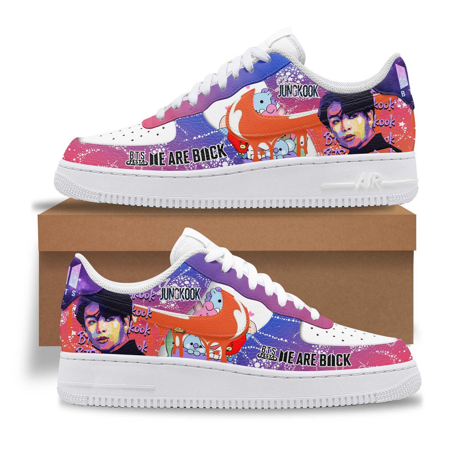 BTS festa 2025 Air Force 1 Sneaker BTS festa 2025 Air Force 1 Sneaker