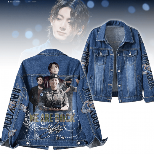 Jungkook BTS Denim Jacket