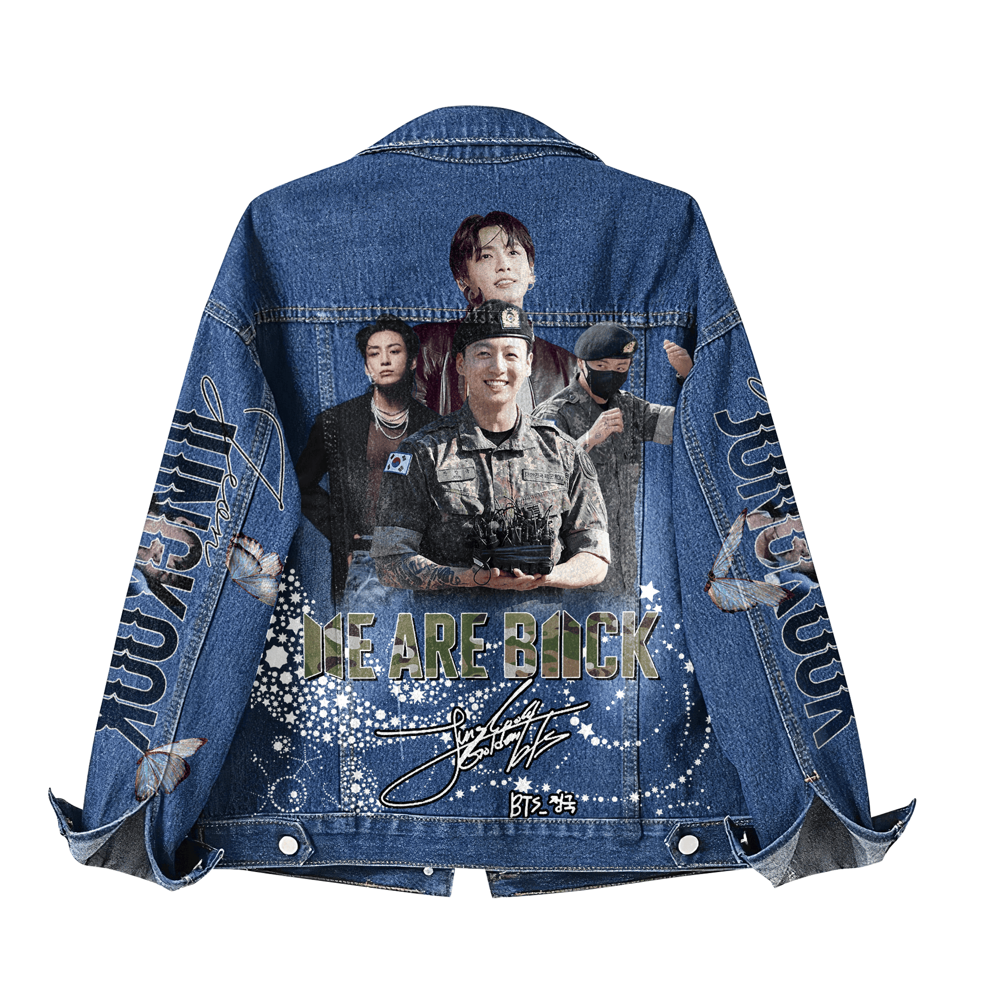 Jungkook BTS Denim Jacket Jungkook BTS Denim Jacket