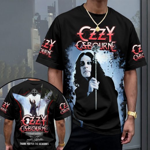Black Sabbath x Ozzy Osbourne 3D Tshirt