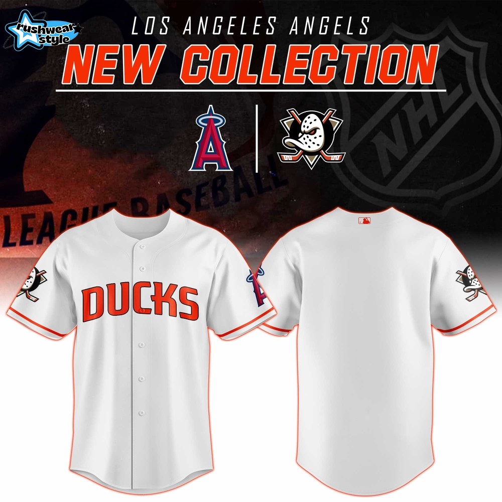 Anaheim Ducks x Los Angeles Angels Limited Edition Jersey Anaheim Ducks x Los Angeles Angels Limited Edition Jersey