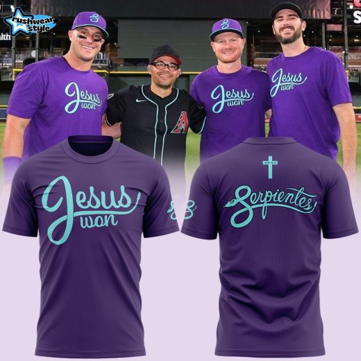 Arizona Diamondbacks Jesus won Limited Edition Shirt 2025