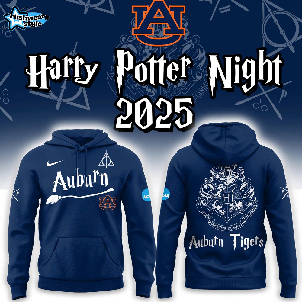 Auburn Tigers x Harry Potter Night 2025 Hoodie Set Auburn Tigers x Harry Potter Night 2025 Hoodie Set