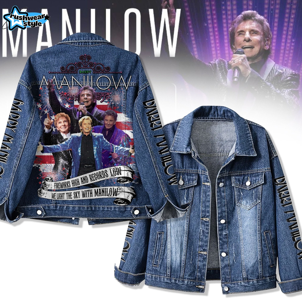 Barry Manilow Denim Jacket Barry Manilow Denim Jacket