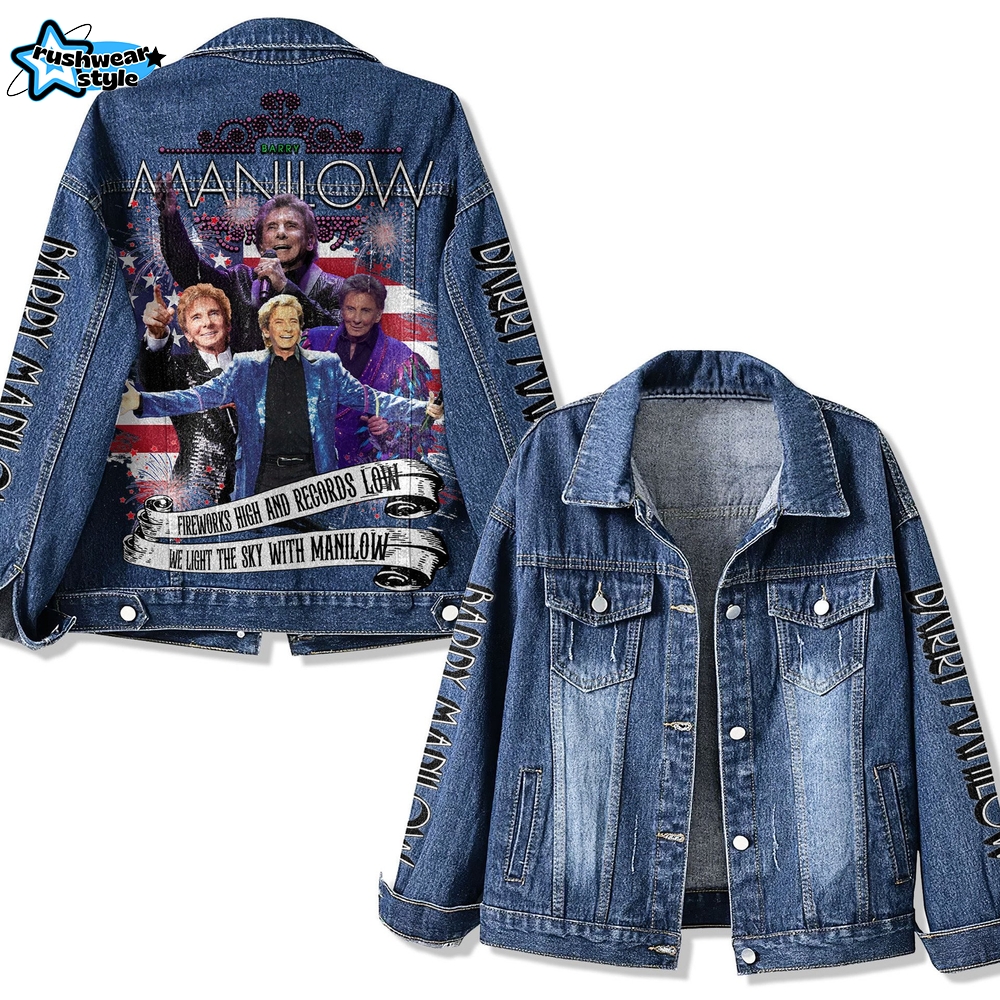 Barry Manilow Denim Jacket Barry Manilow Denim Jacket