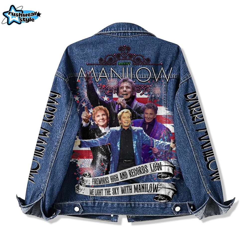 Barry Manilow Denim Jacket Barry Manilow Denim Jacket