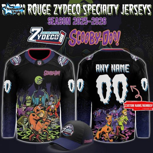 Baton Rouge Zydeco x Scooby-Doo Night 2025 Hockey Jersey