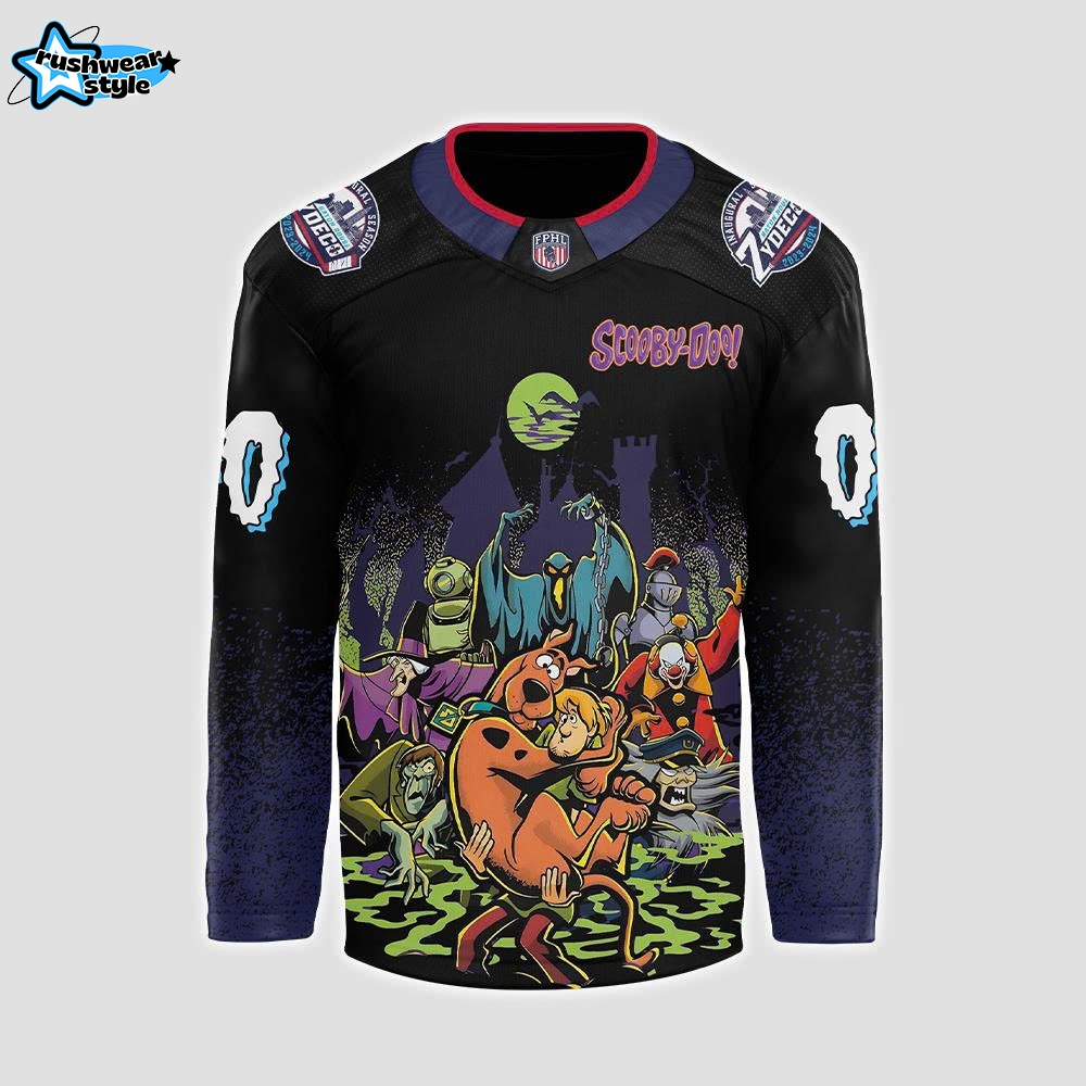 Baton Rouge Zydeco x Scooby-Doo Night 2025 Hockey Jersey Baton Rouge Zydeco x Scooby-Doo Night 2025 Hockey Jersey