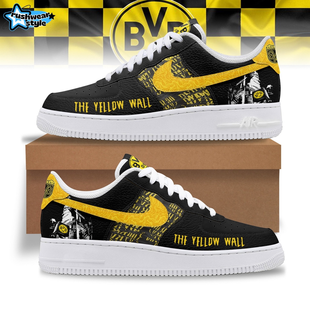 Borussia Dortmund Air Force 1 Sneaker Borussia Dortmund Air Force 1 Sneaker