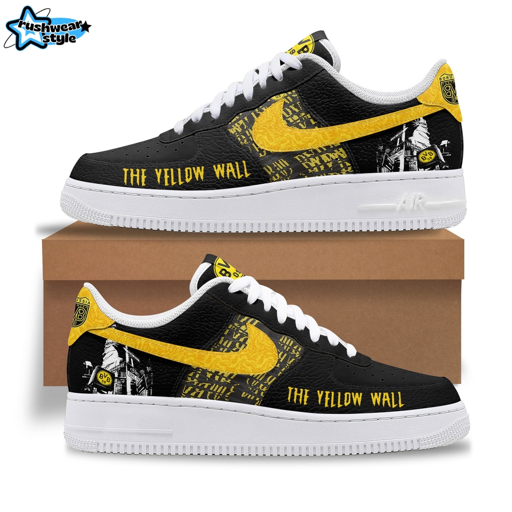 Borussia Dortmund Air Force 1 Sneaker Borussia Dortmund Air Force 1 Sneaker