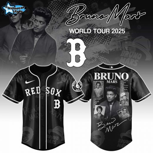 Boston Red Sox x Bruno Mars at Park MGM 2025 Jersey Editions Limited