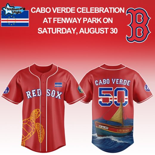 Boston Red Sox x Cabo Verd 50 Years Strong Jersey 2025