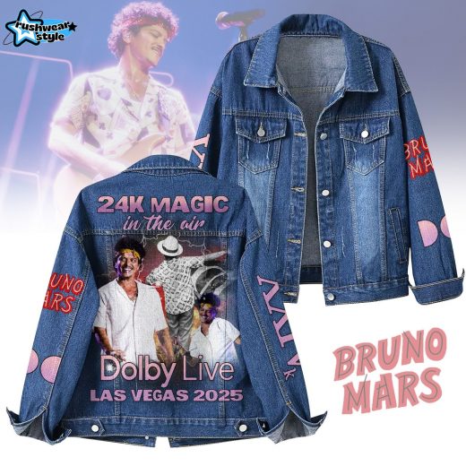 Bruno Mars Denim Jacket